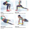 Portable Yoga Training Fitness Band Wear-resistant Elastic Resistance Bands Exercise Workout Equipment