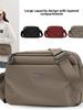 Lightweight Womens Small Square Shoulder Bag With Zipper Closure And Inner Phone Pocket