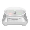 Solar Powered LED Electric Rotating Turntable Display Stand for Jewelry Phone