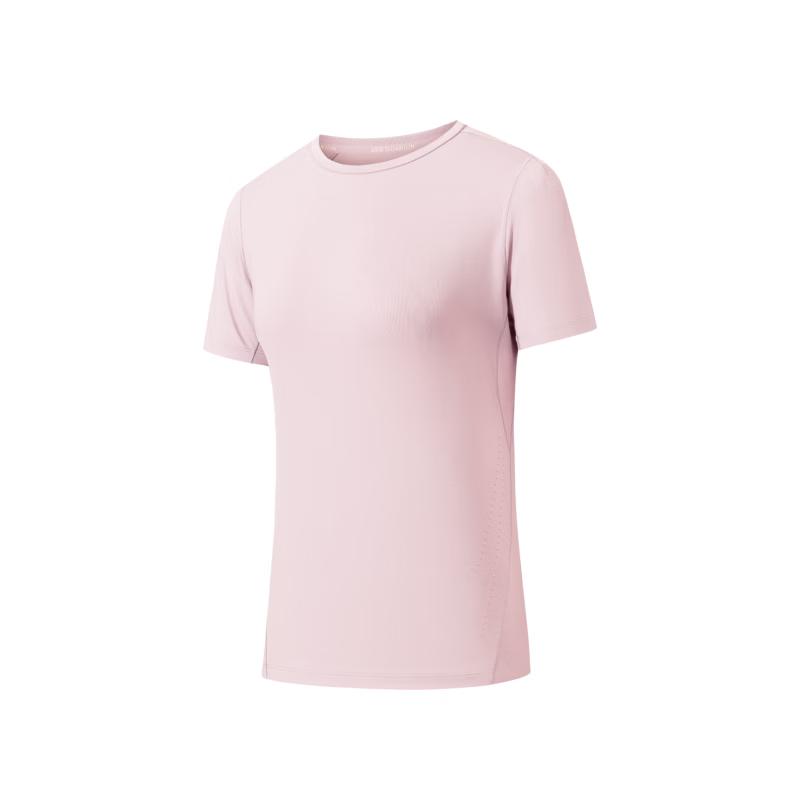Anta Women s Champion Outdoor UV Protection Cooling Knit Short Sleeve Shirt S