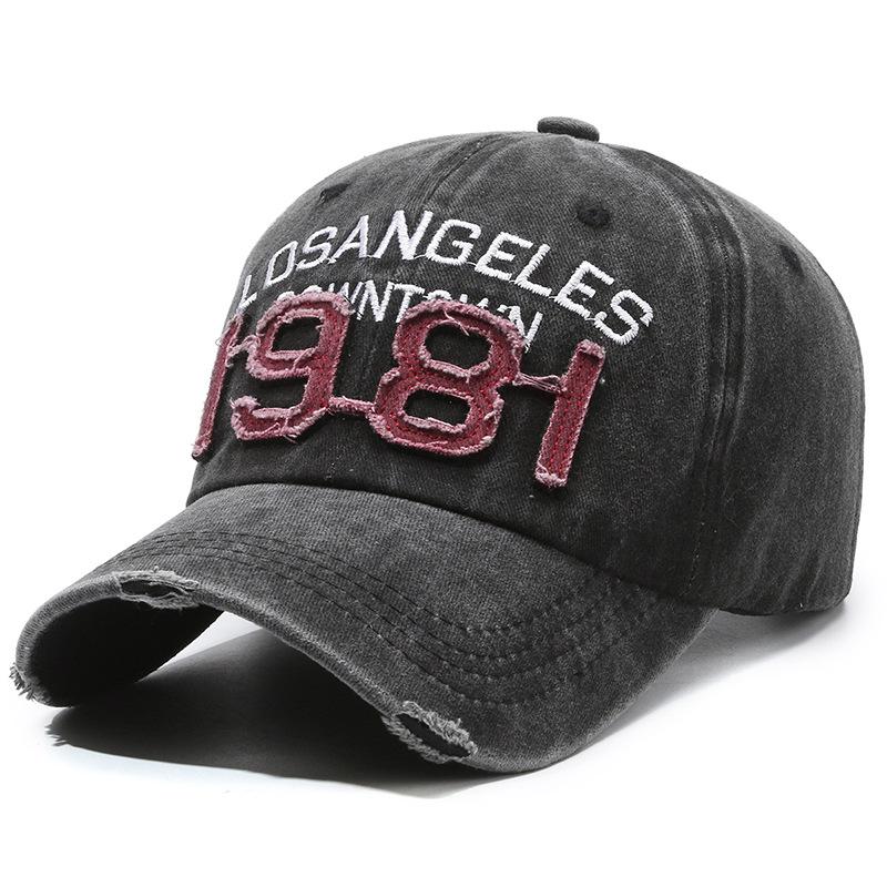 Spring Autumn Cap Men's Baseball Cap Women's Digital Embroidered Cap