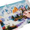 Full Square Round Diamond Embroidery Lake Kit Diamond Painting Mountain Cross Stitch Landscape Home Decor