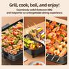 Multi Functional Pot, Household Hot Pot Barbecue Integrated Pot, Household Smoke-free Electric Hot Pot Barbecue Plate