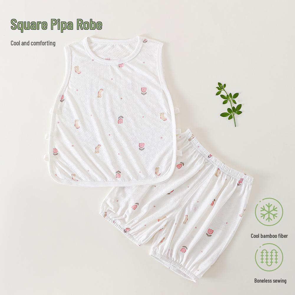 Bamboo Baby Boy Summer Two-Piece Clothing Set