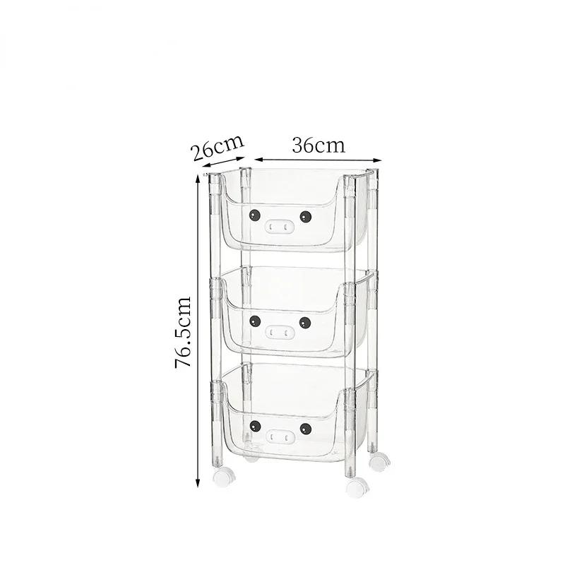 

Симпатичная передвижная тележка для хранения вещей, стеллаж для хранения игрушек, закусок, книг, кухонный органайзер для бутылок с приправами белый