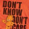 Garfield Mens Don´t Know Don´t Care T-Shirt