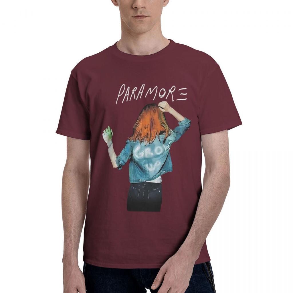 Paramore Hayley Williams Grow Up Concert 100 Cotton Casual Breathable Confortable Men Top New Gifts And TShirts Mens Shirt