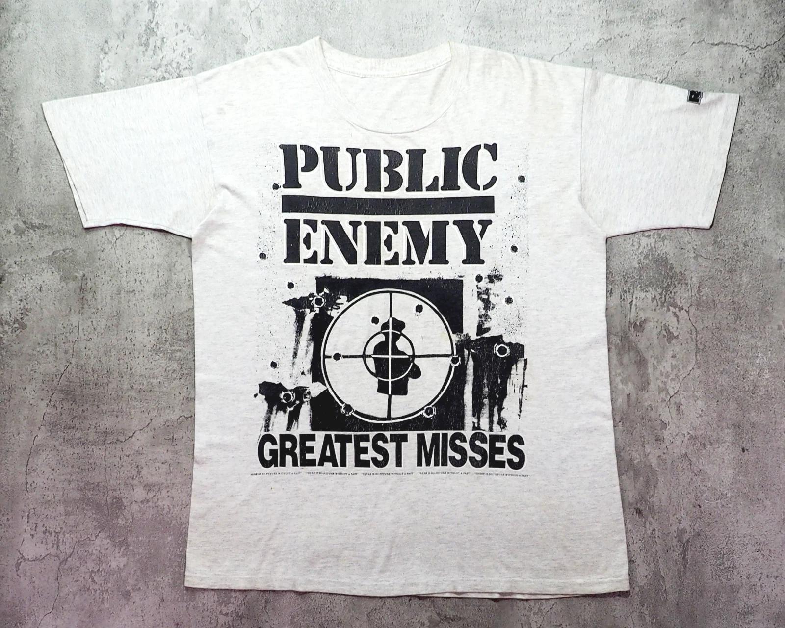 Vintage 1990s Public Enemy GReatest MIsses Size XL 3XL
