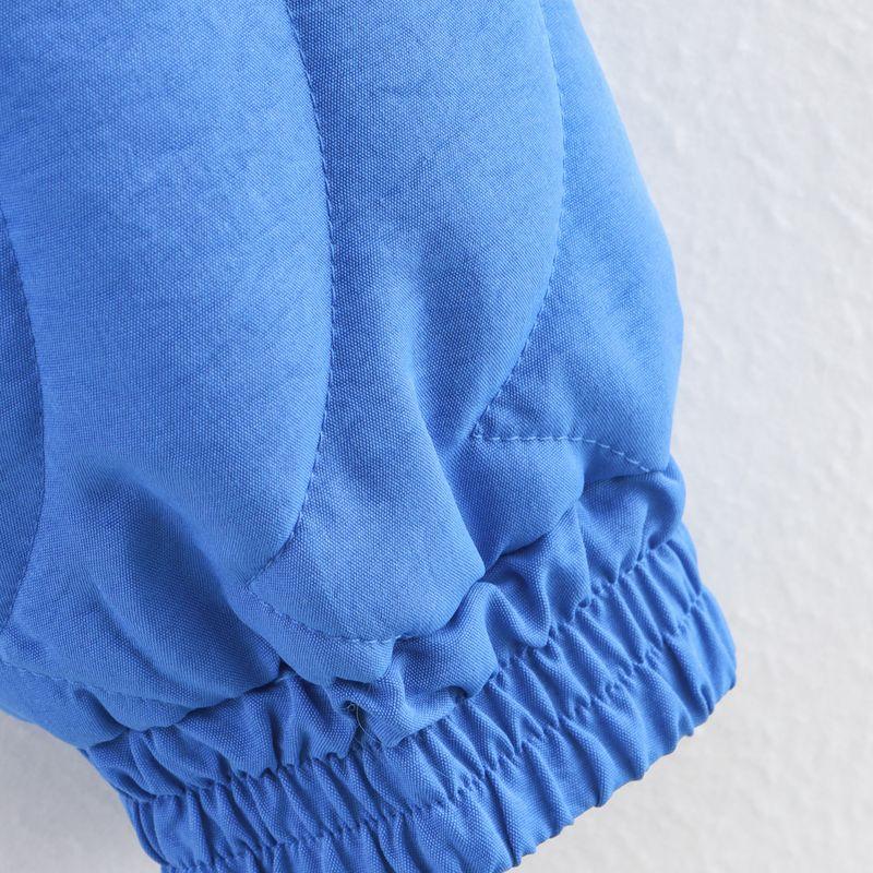 Kaslead New Women Clothes Western Style Fashion Simple 5-Color Positioning Quilted Embroidered Cotton Coat Outerwear