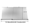 Our Car Windshield Sun Shade is Made of High-hardness Alloy and Heat-insulated Coating, Blocking