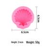 Pabe 3D Muschel Fondant Silikonform