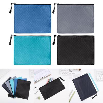 Bag Test Paper Storage Bag File Folders Pen Bag Document Bag Zipper Pencil Case Waterproof