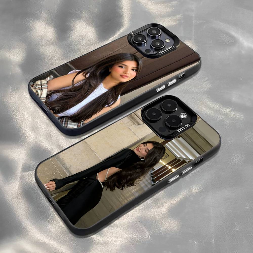 R-R-Haji Phone Case For iPhone 17,16,15,14,13,12,11 Plus,Pro Max,XS,Colored Silver Plated Inside Cover