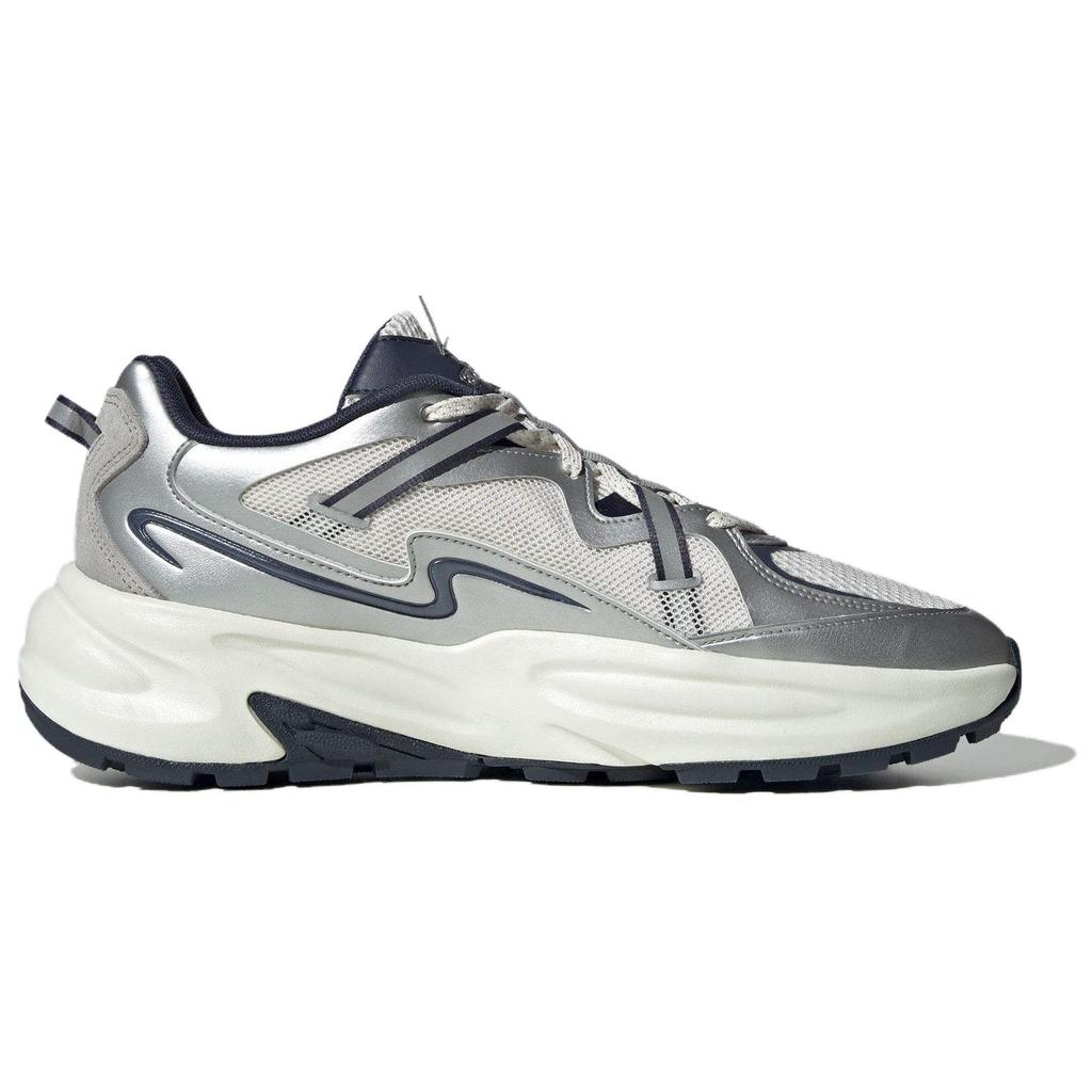 Adidas Ozwave Surge 2.0 Silver Metallic Navy Unisex Sneakers Core-White Shadow-Navy JQ9256