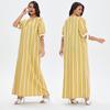 Women's Casual Summer Dress Pajamas - Ethnic Arabic Robe