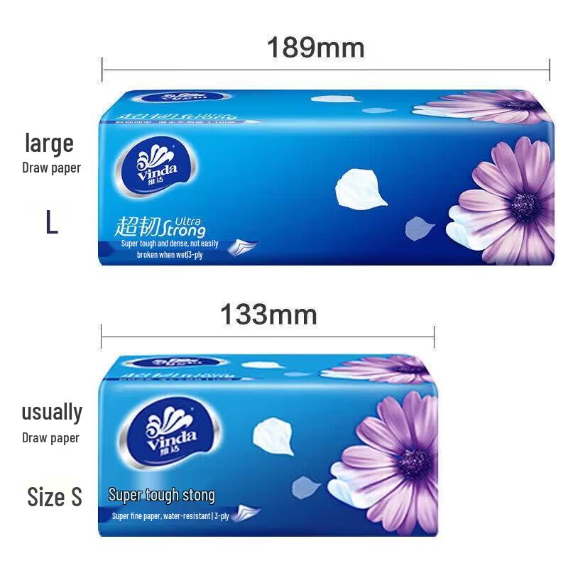 Vinda Super Tough Facial Tissues