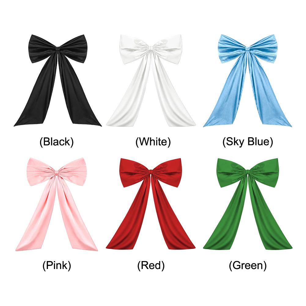 Giant Bow Ribbon Decor Themed Party Decorations Large Ribbon Hanging Bowknot for Girls Room Bridal Christmas Tree Decoration