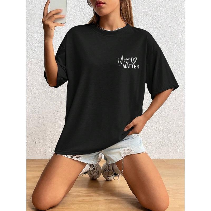 To The Person Behind Me: You Are Amaeing Women Tshirts Sport Casual T-Shirts Breathable Cotton Short Sleeve Oversized Tshirt