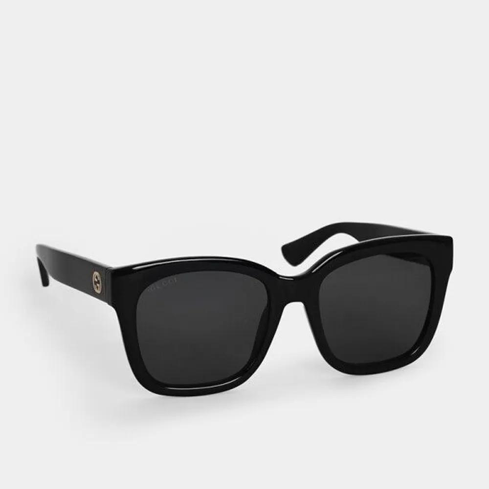 

[Gucci] Logo Interlocking Sunglasses GG1338S 001 54 Black