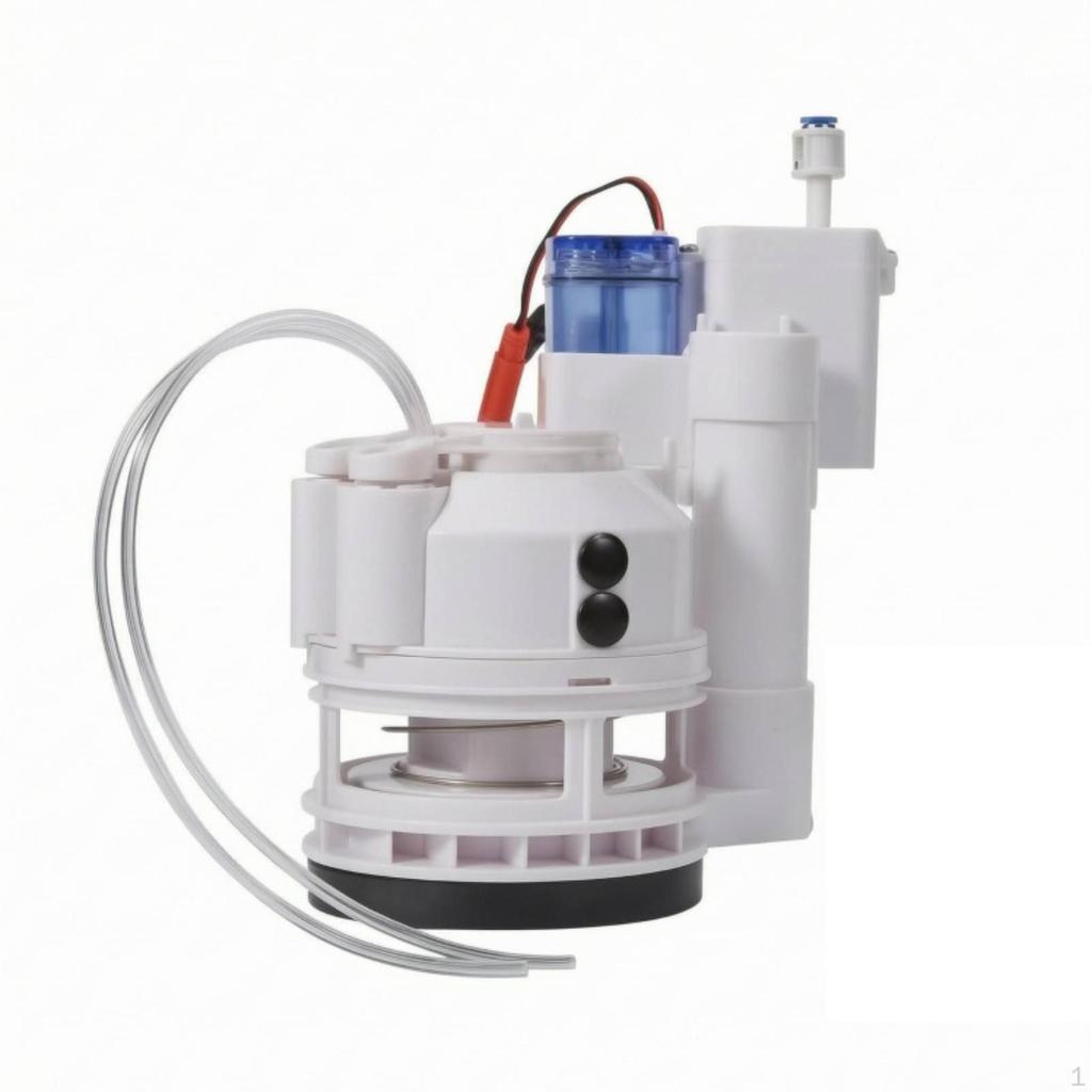 Cistern Fill Mechanism Molded Toilet Tank Threaded Connection for Drainage 3inch Onepiece