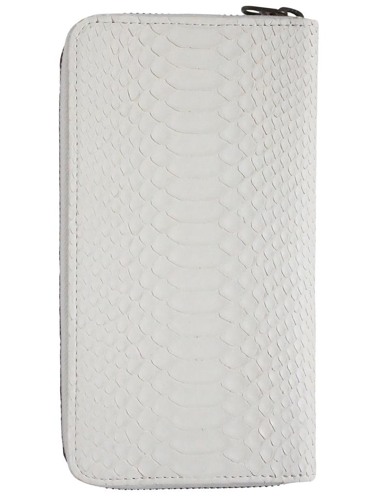 White Made In Japan Diamond Python Leather Wallet Long Wallet Genuine Snake Leather Snake Leather Snake Leather Snake Leather Wallet Snake Leather