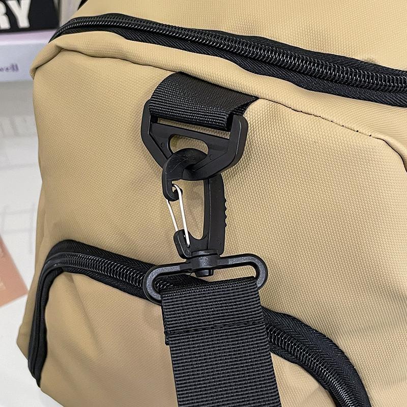 Large Capacity Handbag Sports Training Gym Bag with Shoes Compartment Storage Duffel Bag Dry Wet Separation Short Trip Bag