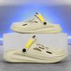Fashion Summer Clogs Slippers Men Clogs Slippers Soft Sole Breathable Beach Slippers Men Home Slippers Outdoor Antiskid Slippers