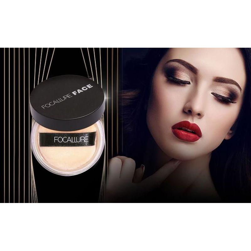 FOCALLURE - Invisible Finish Loose Setting Powder - 3 Colors