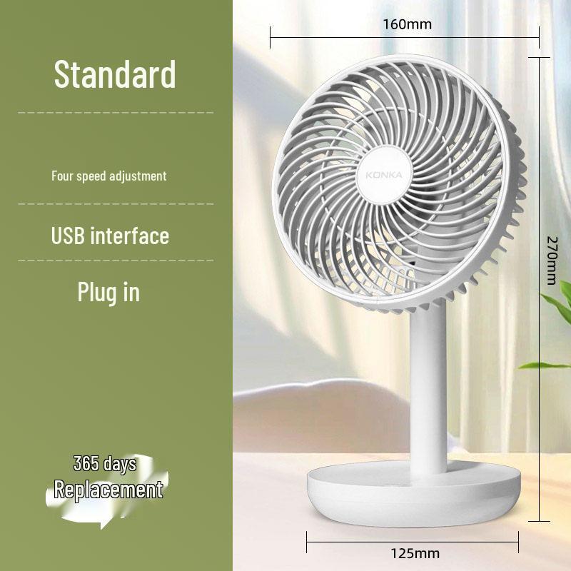 USB Portable Mini Fan: Quiet Desktop & Outdoor Cooling for Dorms, Office, Baby & Travel