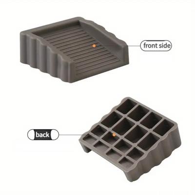 2-teiliges kreatives winddichtes Türstopper-Set Kunststoff mattes Finish Keil Sicherheits-Türstopper Antikollisions-Türstopper erhältlich