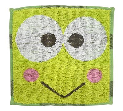 Marushin Mame Keroppi Small Mini 3005055500 Towel, Sanrio, Size,
