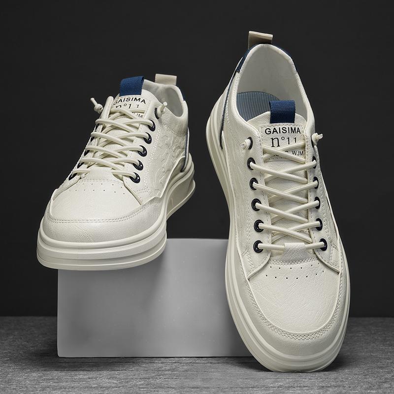 

2025 summer Breathable Comfortable Lightweight High-quality Casual Fashion Sneakers Korean Style Trendy Shoes White Beige39-44 39