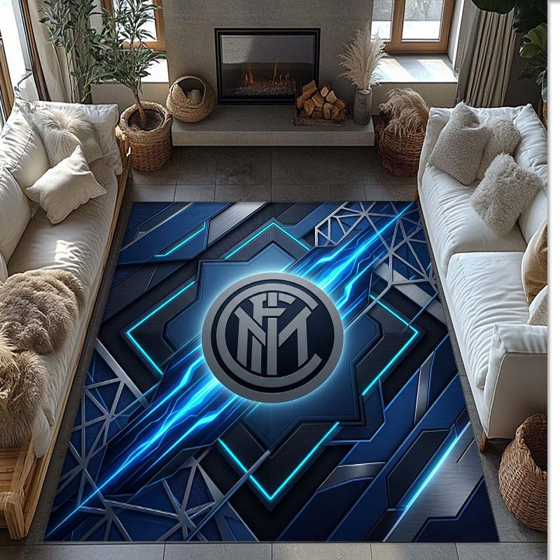 Borussia Dortmund Printed Flannel Area Rug Non Slip Soft Polyester Floor Carpet Indoor Decor Mat for Bedroom Living Room Sofa