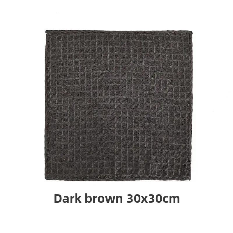 Coffee Bar Cleaning Towels Super Absorbent Microfiber Cleaning Cloth Towel Home Barista Clean Tool Coffee Machine Cleaner