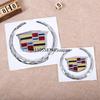 Car Rear Trunk Boot Front Head Grille Badge ABS Plastic Chrome 3D Logo Emblem for Cadillac SRX ATS XTS Auto Sticker Accessories