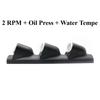 2'' 52mm Car Triple Gauge Kit 3in1 Tachometer RPM Water Temp Oil Pressure Gauge Car Accessories Shipping from US