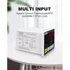 TOMZN Digitální PID Termostat Dvojitý Výstup Univerzální Vstup Regulátor Teploty Relé SSR AC110V 220V TOTC4S