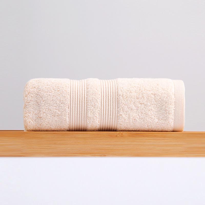 Large Absorbent Xinjiang Cotton Bath Towel - Soft and Thick Pure Cotton for Adults 70*140cm