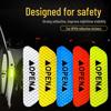 Reflective Car Door Warning Sticker 'OPEN' - Safety Alert Decal for Auto Vehicle, Waterproof Side Door Reflector Strip, Night Visibility Accessories