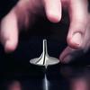 Metal Fidget Spinner Stress Relief Toy - Non-Resistance Rotating Gyroscope Small Whirlwind Christmas Gift Office Desk Decoration