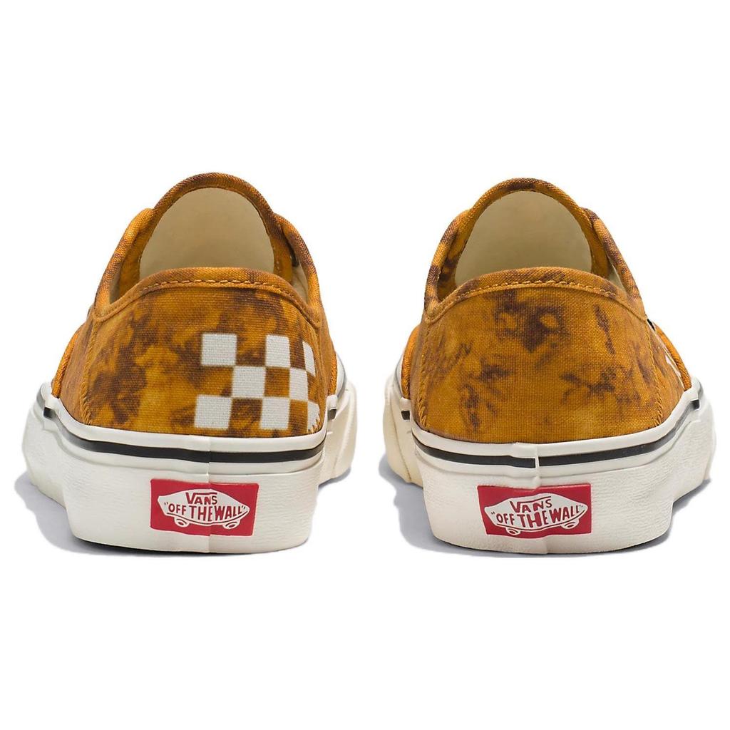 Vans Auténtico Tie-Dye VR3 SF Unisex Marrón Blanco Algodón Orgánico Poliéster Reciclado Suela de Gofrado VN0A4BX551X