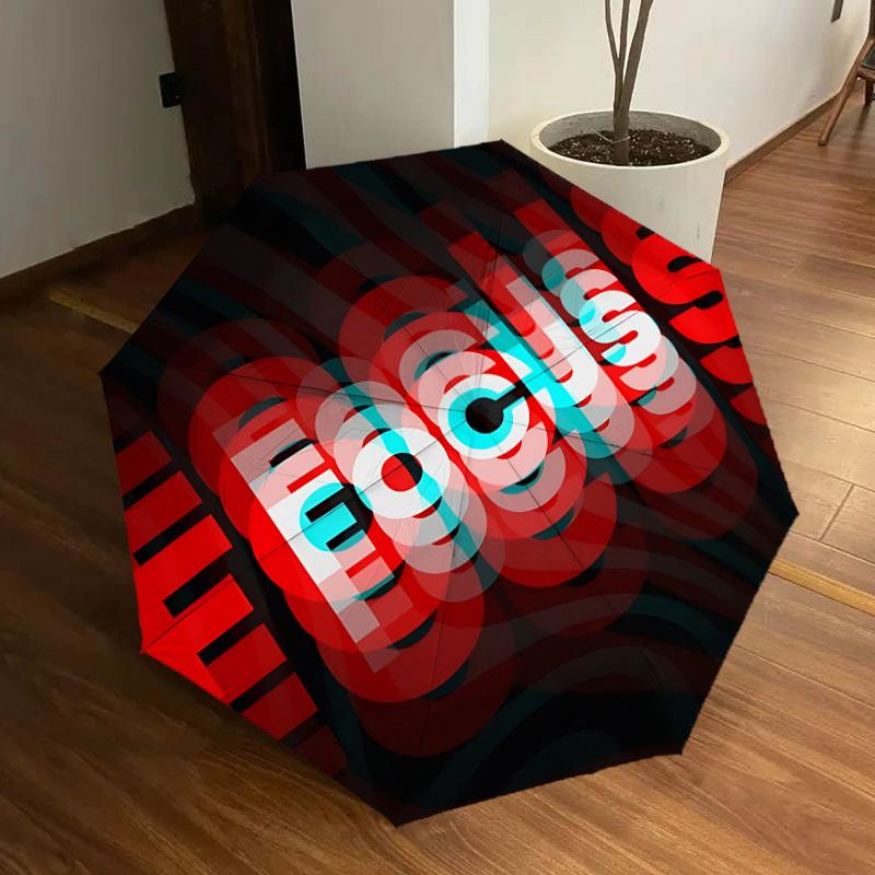 

1pc Focus Automatic Open/Close Umbrella, Formal Events - Ideal Gift for Family or Friends, Outdoor Accessory yy251211176