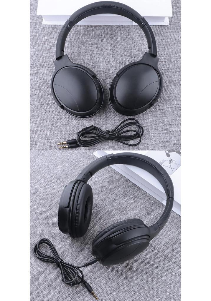 Wired On-Ear Gaming Headphones with Microphone, Clear Stereo Sound, and Call Capability
