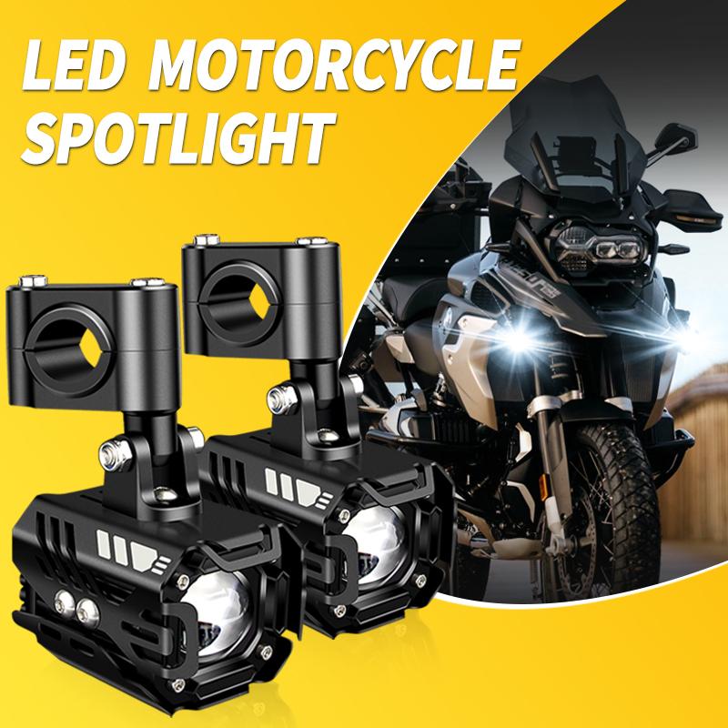 

1 Set For BMW R1200GS LC R1250GS Adventure ADV F750GS F850GS 2018-2026 Motorcycle Headlights Auxiliary LED Spotlight Fog Lights