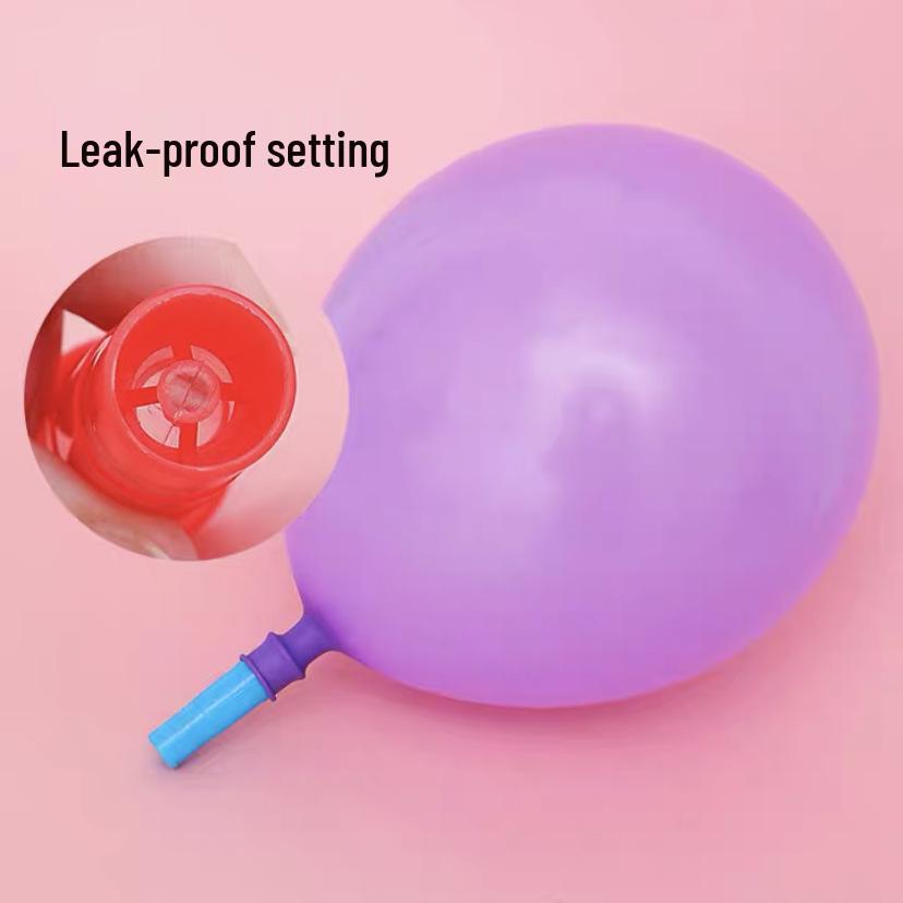 Small Nozzle Balloon Blower: Exercise Lung Capacity for Kids & Seniors at Birthday Parties