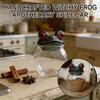 Pcs Handcrafted Witchy Frog Apothecary Spice Jar  With Lid Kitchen Food Storage Container Kitchen Decor Jars Gadgets Home