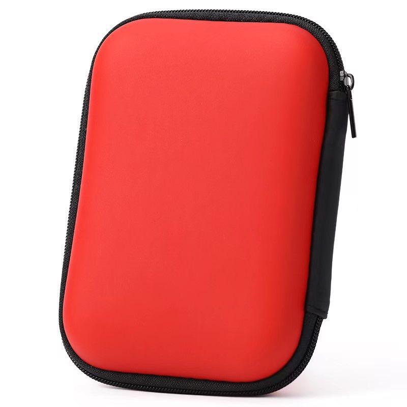 EVA 2.5" Hard Drive Case Storage Organizer Bag Multi-Purpose Universal Carry Pouch, Shockproof Travel Case for HDD SSD Hard Disk