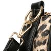 Women's Small Square Bag Leopard Zebra Print Commuter Crossbody Bag Mother Bag