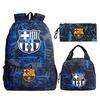 Star Peripheral Printing Primary And Secondary School Students Schoolbag Leisure Pencil Bag Children'S Portable Meal Bag Set
