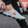 Fashion Men's Fashion Loafers 2025 Summer Canvas Shoes Breathable Lightweight Casual Shoes Lazy Soft Soled Trendy Casual Single Shoes